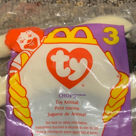 1993 Rare 1996 McDonalds Ty Beanie Babies Complete Package d Set of 10 - Picture 10 of 12